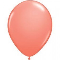   100 GLOBOS 11" LATEX  COLOR CORAL
