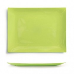 $D   10/U PLATO RECT.29,8X22,5 VERDE