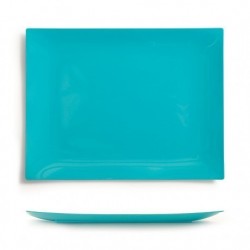 $D 10/U PLATO RECT.17,7X14,3 TURQUESA
