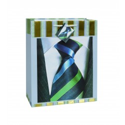 BOLSA REGALO CORBATA PAPA 26X32CM