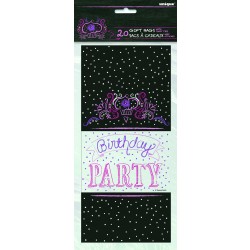 PAQ.20/U BOLSA BIRTHDAY GIRL 13X29CM