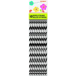 PAQ.10/U PAJITAS RECTA RAYAS CEBRA