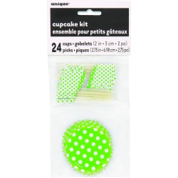  KIT 24/U PICK CAPSULAS VERDE TOPO