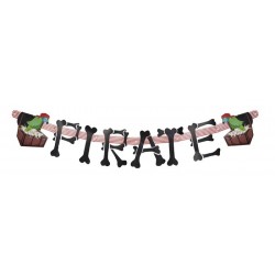 $D GUIRNALDA PIRATA COFRE LORO 165CM