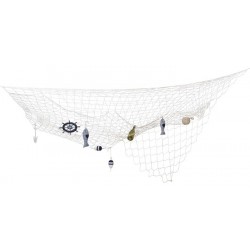   RED DE PESCA BLANCA 3X3MT