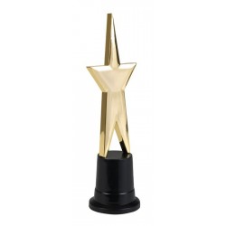 TROFEO FORMA ESTRELLA CINE 22CM
