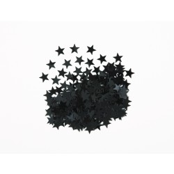 PAQ.CONFETI FORMA ESTRELLA NEGRA 14,17G