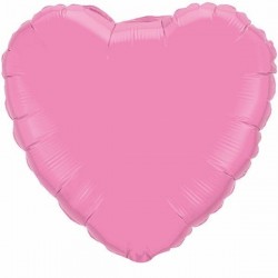   GLOBO 18" FOIL CORAZON ROSA