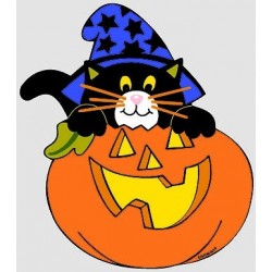 PAQ.6/U SILUETAS CARTON HALLOWEEN INFANT