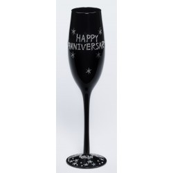 COPA CHAMPAN NEGRA GLITTER ANNIVERSARY