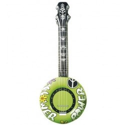 BANJO HINCHABLE VERDE 100CM