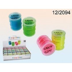 BARRIL CRAZY-SLIME COL.SURT 6CM