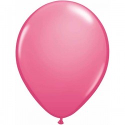   100 GLOBOS 5" LATEX ROSA