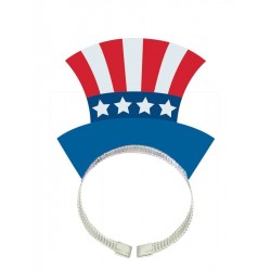 PAQ.8/U DIADEMAS FORMA SOMBRERO U.S.A
