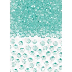   CONFETI GEMAS VERDE AGUA 28,3GR