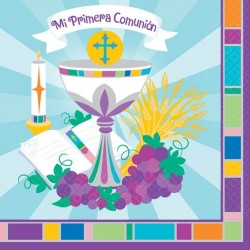 PAQ.16/U SERVILLETA GDE COMUNION