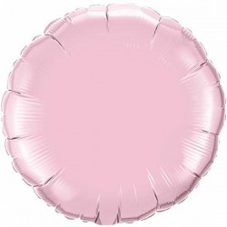   GLOBO 18" FOIL REDONDO ROSA PERLAD