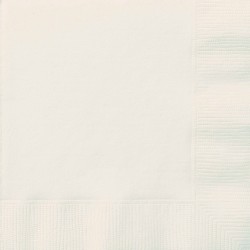 $ PAQ.20/U SERVILLETA MARFIL 33CM