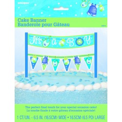 KIT DECORACION TARTA ITS A BOY