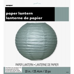   FAROL REDONDO PAPEL PLATA 25,4CM