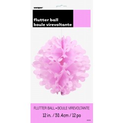   COLGANTE BOLA CORAL ROSA 30,4CM