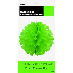 COLGANTE BOLA CORAL VERDE LIMA 30,4CM