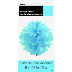   COLGANTE BOLA CORAL CELESTE 30,4CM