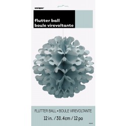   COLGANTE BOLA CORAL PLATA 30,4CM