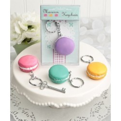 LLAVERO FORMA DULCE MACARON COL.SURT