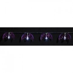 GUIRNALDA 10 LED FORMA MURCIELAGOS