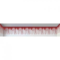 DECORACION PARED GOTEO SANGRE 6,09MT