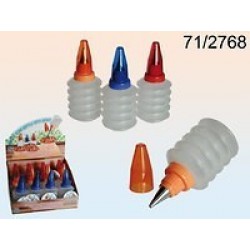 BOTELLA PARA PASTELES APLICADOR 3 COL.SU
