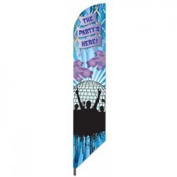 BANDERIN PINCHO JARDIN DISCO THE PARTYS