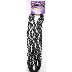   6COLLARES MINI BOLAS COLOR NEGRO