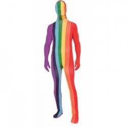 DISFRAZ T-XL SOMBRA ARCO IRIS