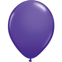   6 GLOBO 11" LATEX  VIOLETA PURPURA