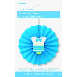 COLGANTE ABANICO CELESTE BODY BABY BOY
