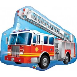 GLOBO 36" FOIL FORMA CAMION BOMBERO