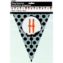 BANDERIN TRIANGULO H.HALLOWEEN 4,26MT