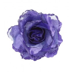   PINZA PELO FOR ROSA VIO C/GLITTER