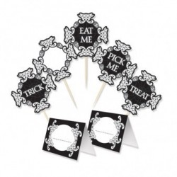 KIT TARJETAS DE MESA PARA ALIMENTOS