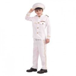 DISFRAZ 4A6 AÑOS CAPITAN DE LA MARINA