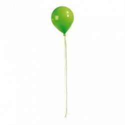 GLOBO VERDE SUSPENSION CON CINTA