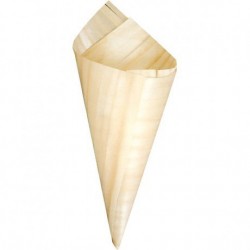 50 CUCURUCHOS HOJA VEGETAL 13CM