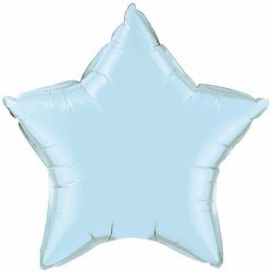  GLOBO 9" PALO FOIL ESTRELLA CELESTE