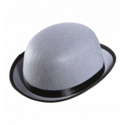 SOMBRERO INFANTIL BOMBIN GRIS FIELTRO