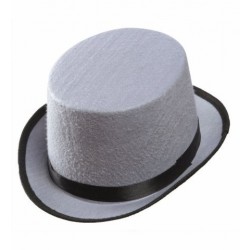 SOMBRERO INFANTIL COPA GRIS FIELTRO