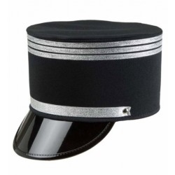 SOMBRERO MILITAR KEPI NEGRO