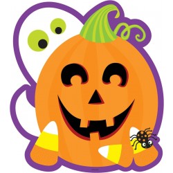 SILUETAS CALABAZA DISEÑO INFANTIL 30CM