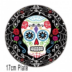  PAQ.18/U PLATO CALAVERA COLOR 17,8CM